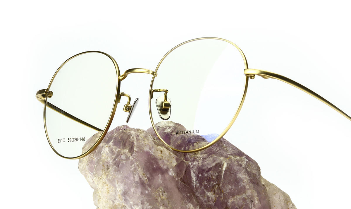 Beta Titanium Frame Optical Glasses E10