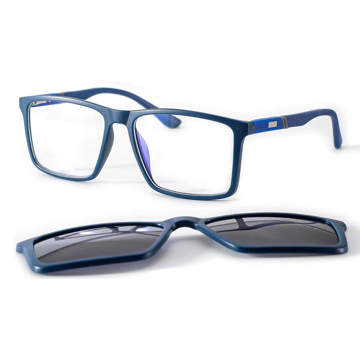 Anti-slip and wear-resistant clip on sunglasses