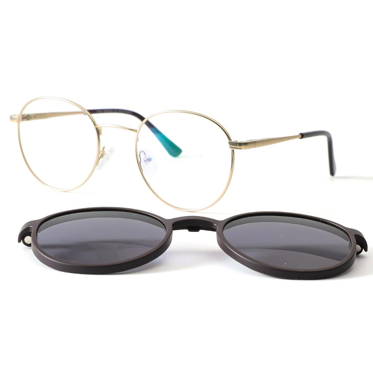 Oil-proof clip on sunglasses