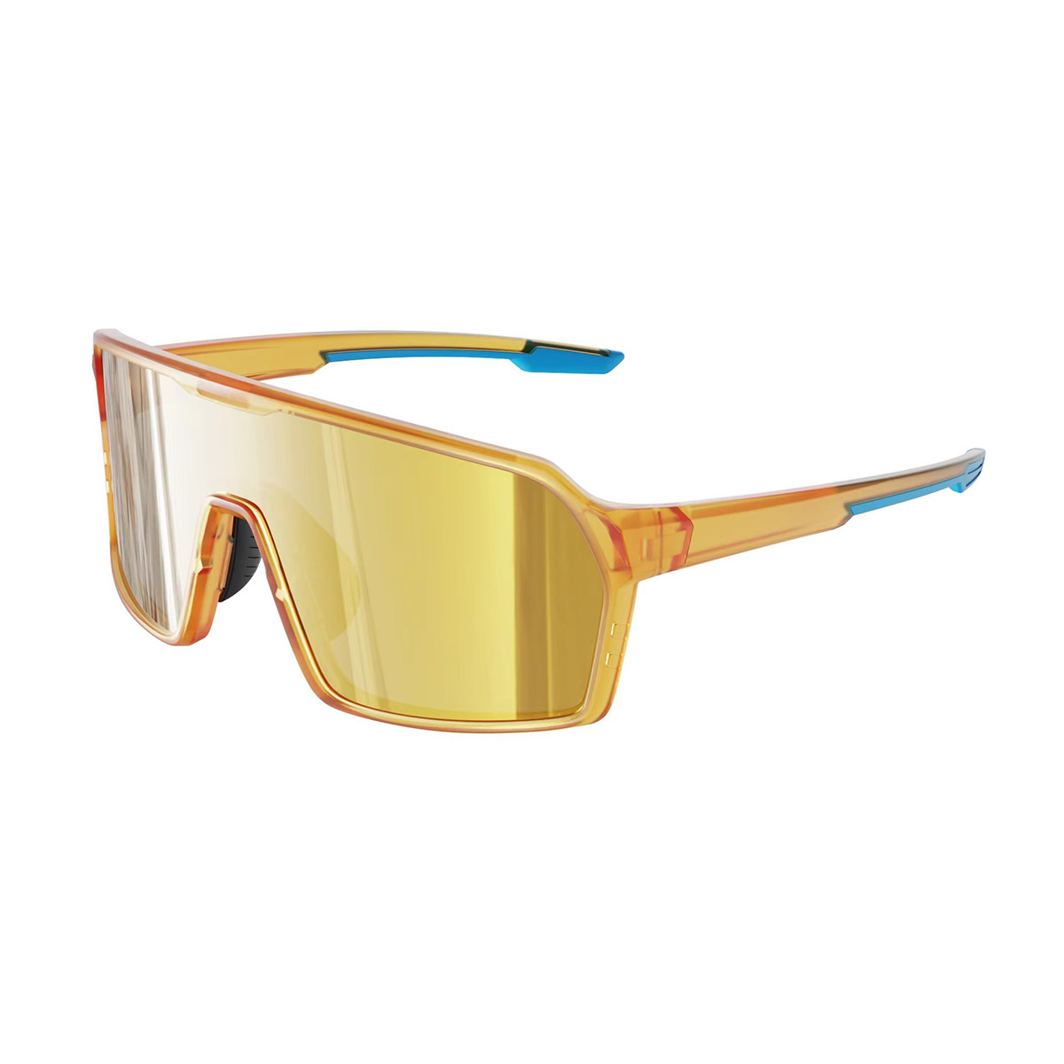 TR90 Colorful Half-Frame Outdoor Sports Cycling Sunglasses