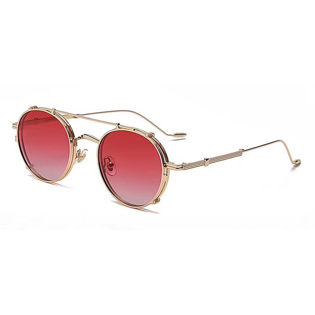 Magnetic polarized clip on sunglasses