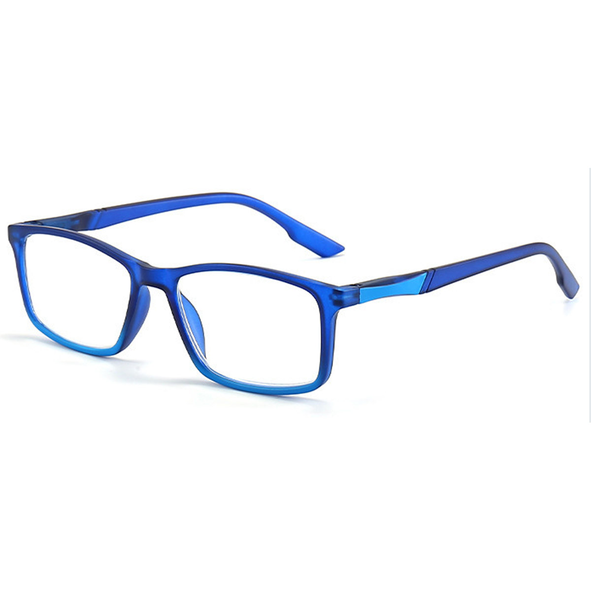 Square ultra-light plate anti-fatigue reading glasses for men and women