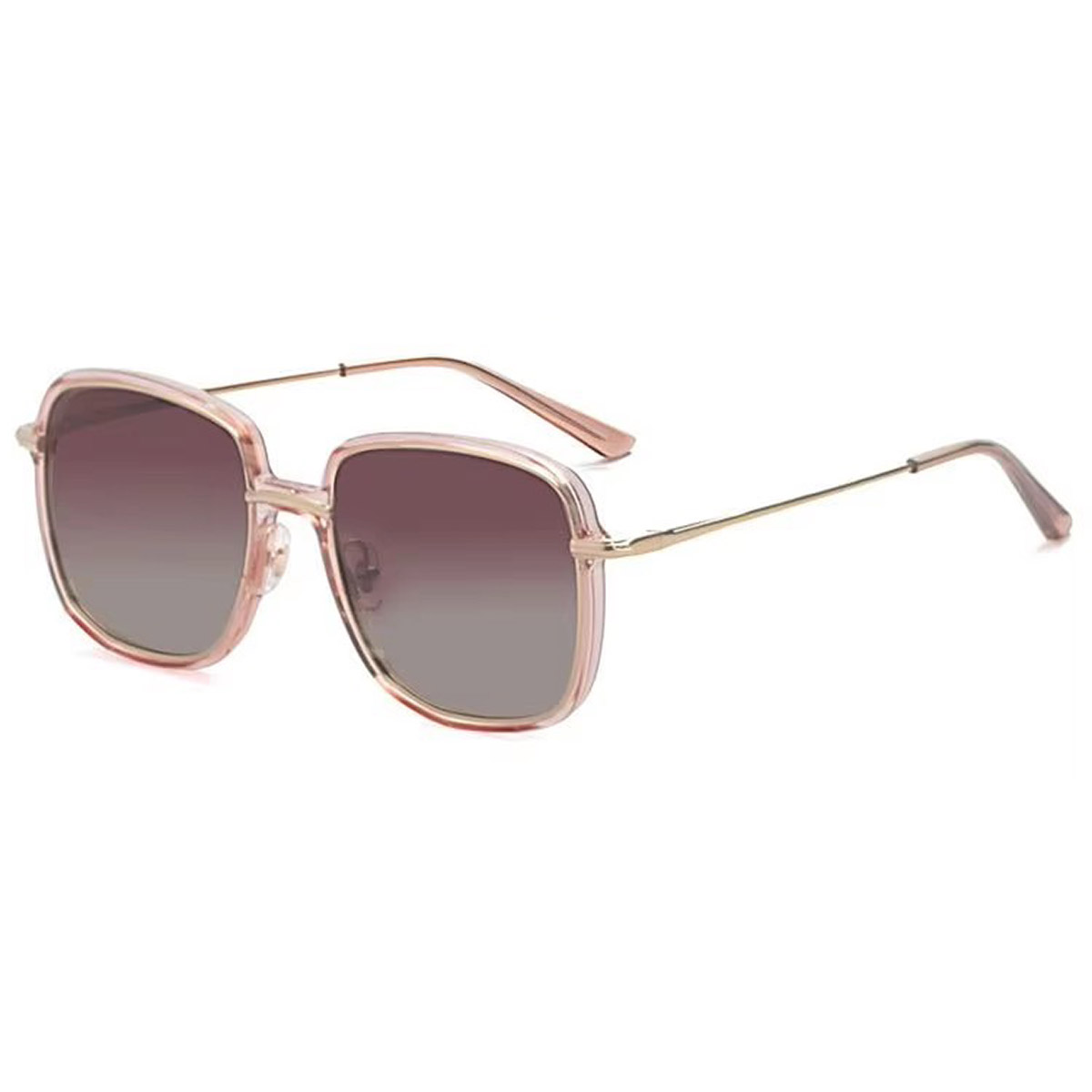 Hybrid frame anti-scratch and wear-resistant sunglasses