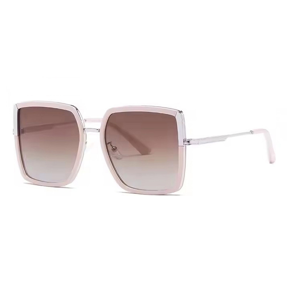 TR frame metal feet mixed color sunglasses