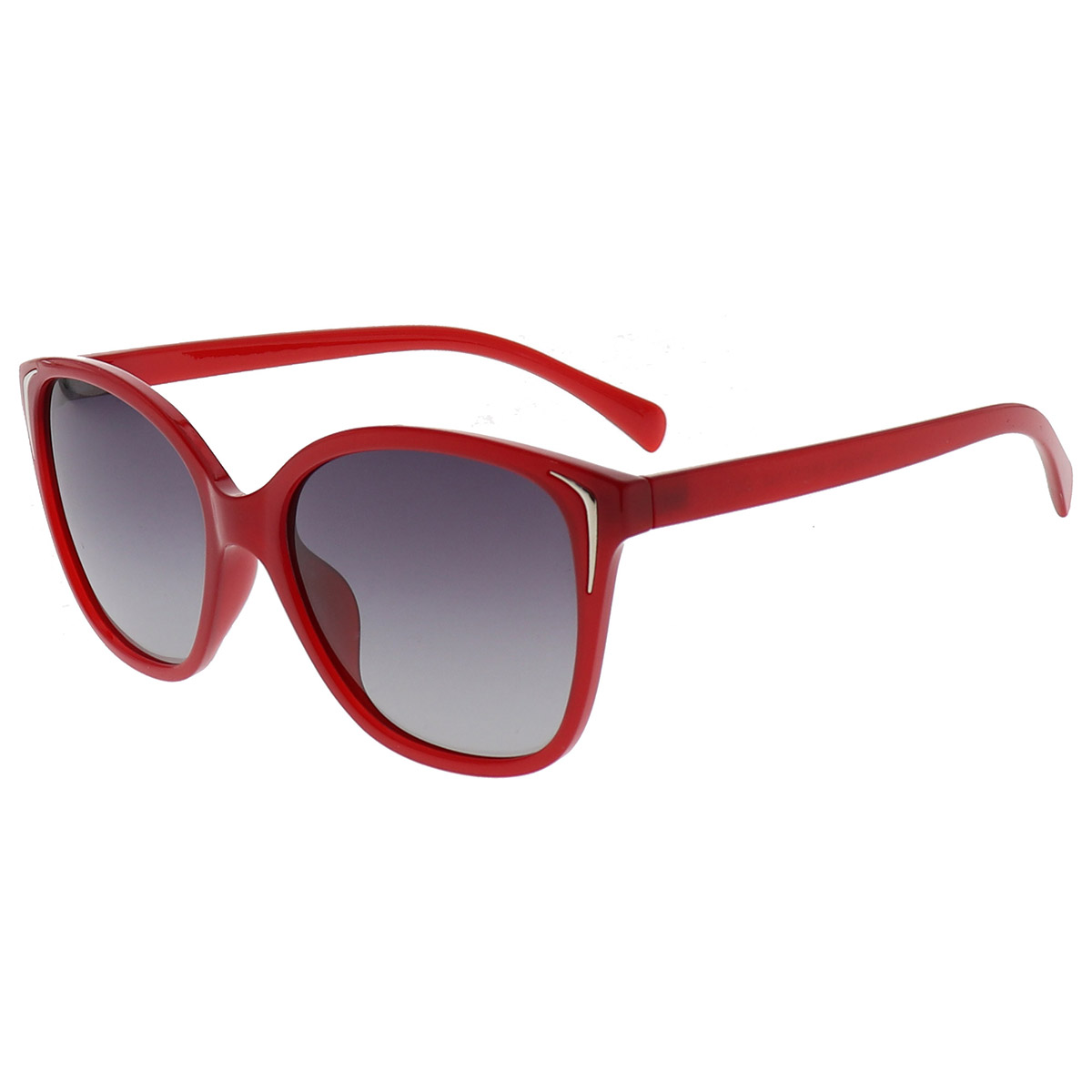 Cat-eye frame gradient TR/PC sunglasses