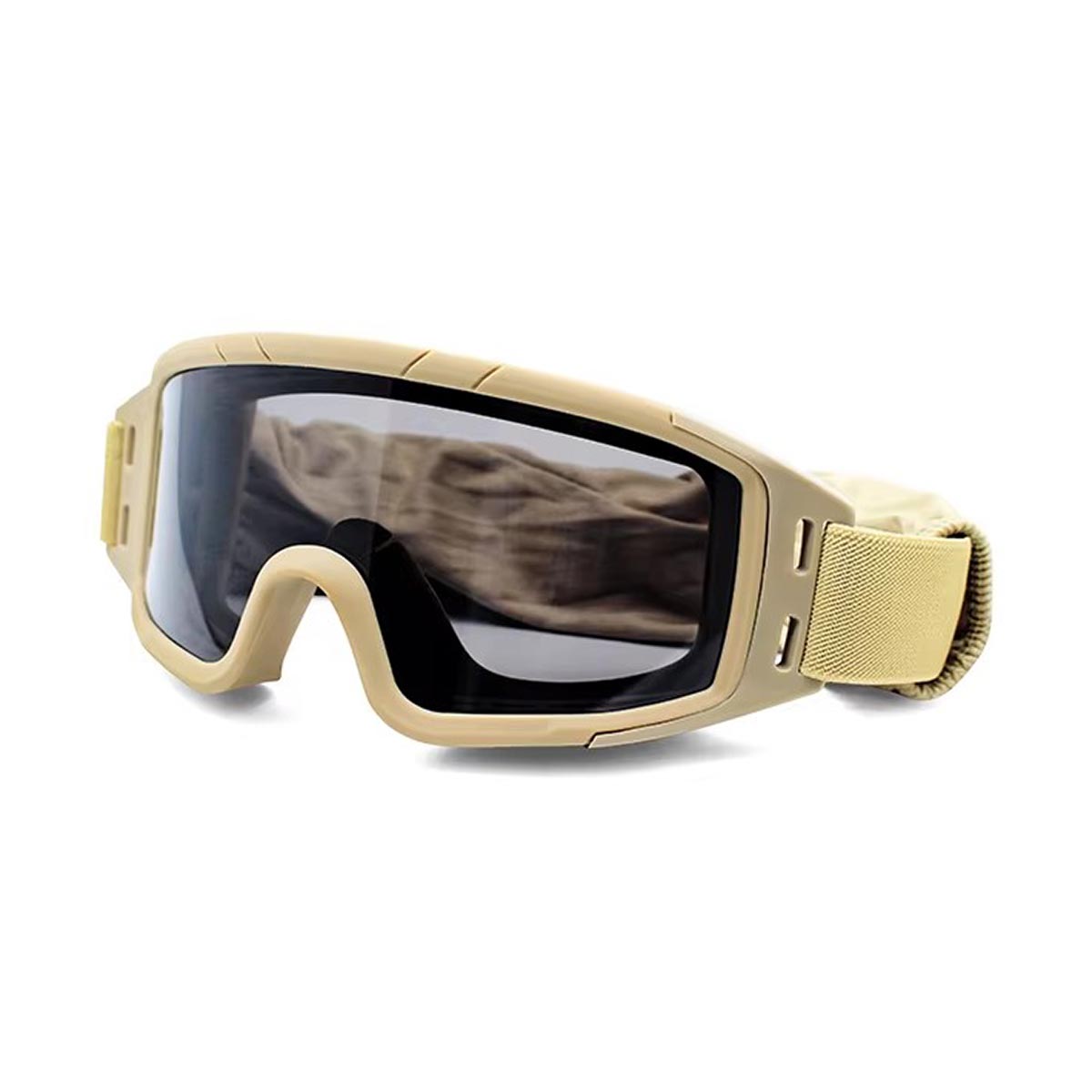 Anti-fog polarized tactical goggles