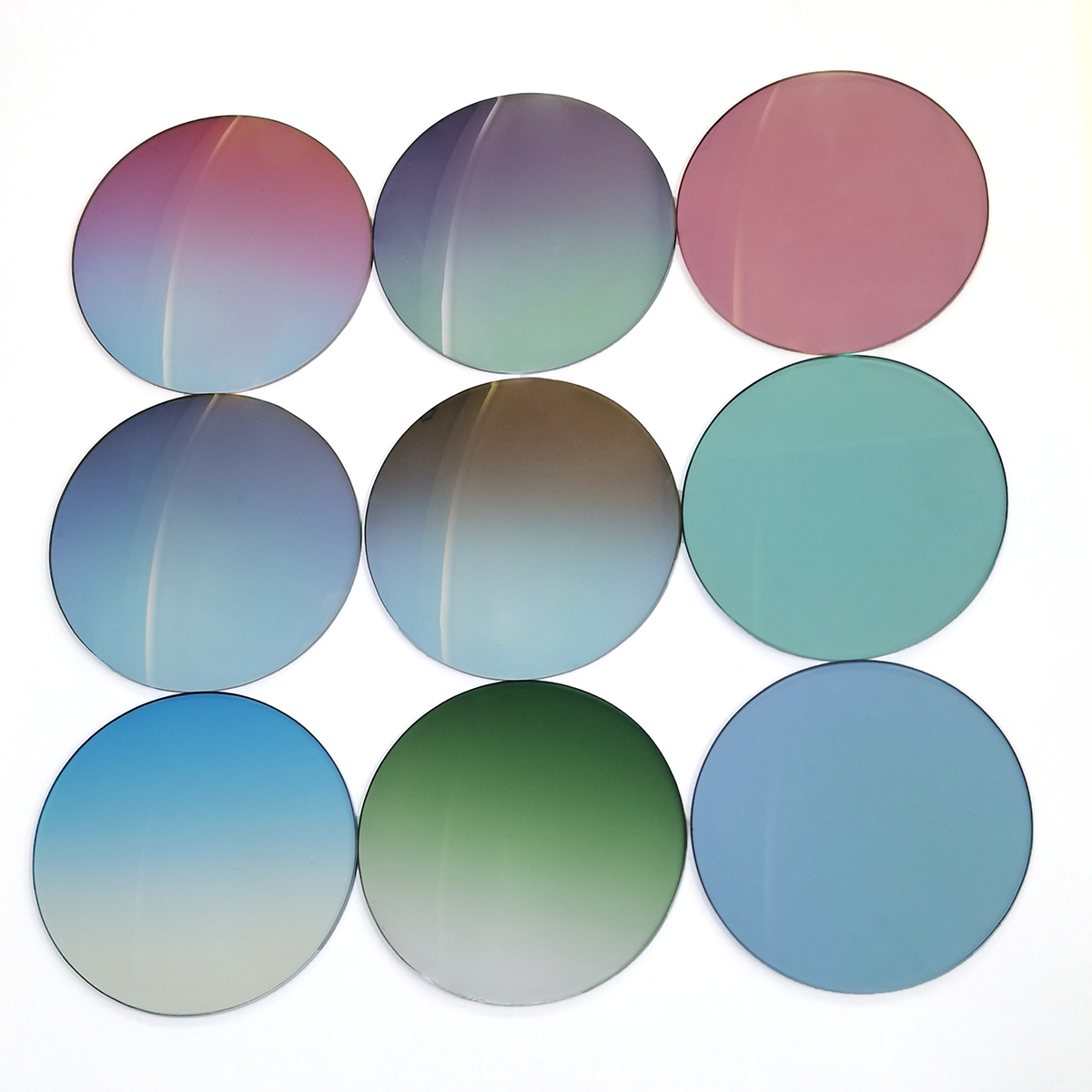 Oil-proof and glare-proof nylon sun lens
